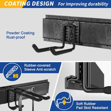 Load image into Gallery viewer, Powder Coated Wall-Mount Tool Organizer - 300lbs Capacity for Garden &amp; Garage