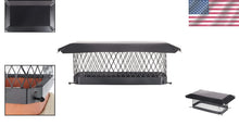 Load image into Gallery viewer, 9" x 18" Exterior Mount Chimney Cover - Enhanced Draft &amp; Weather Protection