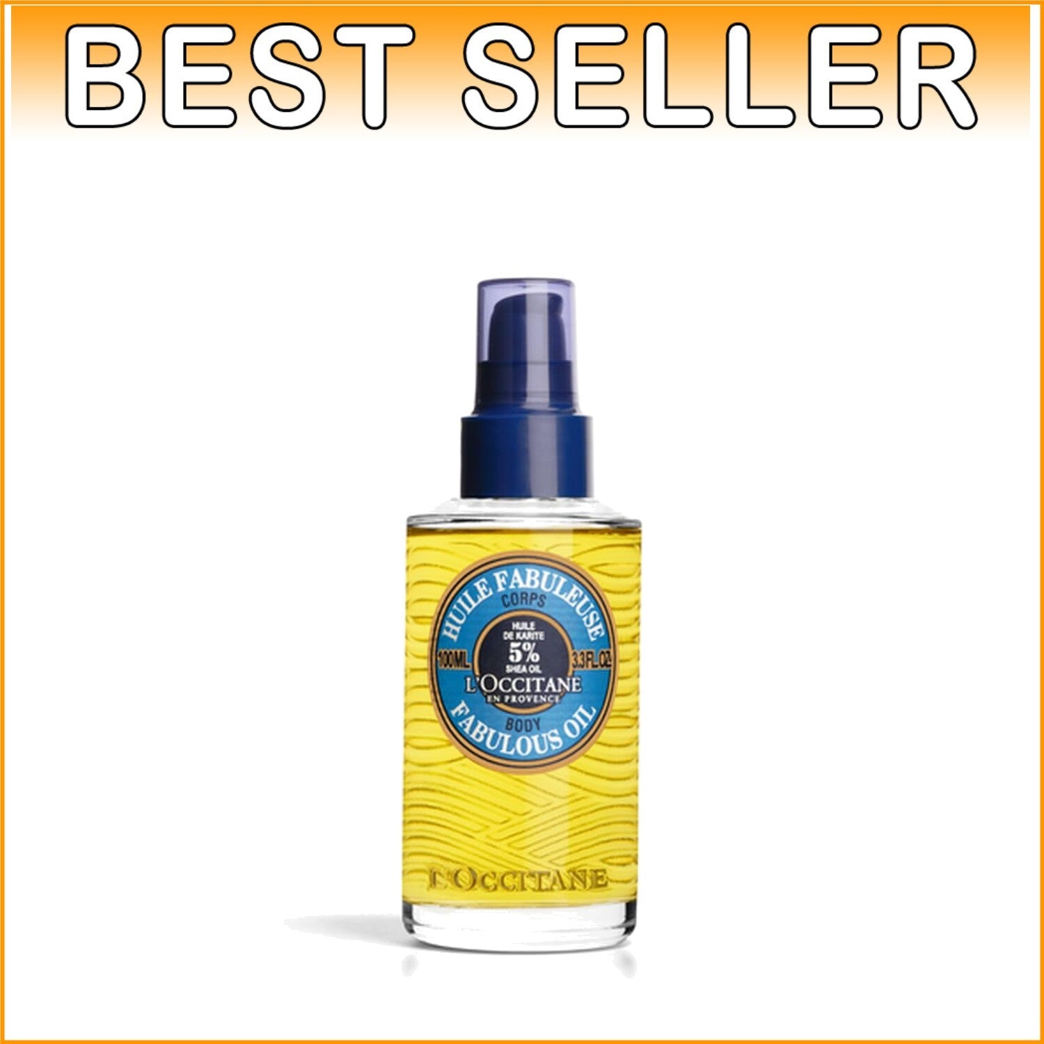 Rejuvenating Shea Body Oil (5% Shea) – 3.3 Fl Oz for Silky Skin & Lustrous Hair