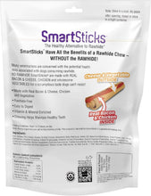 Load image into Gallery viewer, SmartSticks - 24 Packs of Real Bacon and Cheese Chews for Dogs | All Breeds