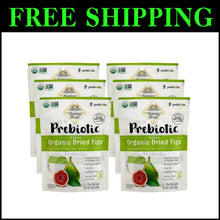 Load image into Gallery viewer, Delicious Sun-Dried Organic Figs with Chicory Fiber - 5 Convenient Snack Packs