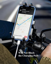 Load image into Gallery viewer, High-Speed Lock Motorcycle Phone Mount—Vibration Dampening, Easy Installation