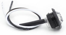 Load image into Gallery viewer, Durable 3/4 Inch LED Clearance Lights - Red &amp; Clear Lens for Trucks/Trailers