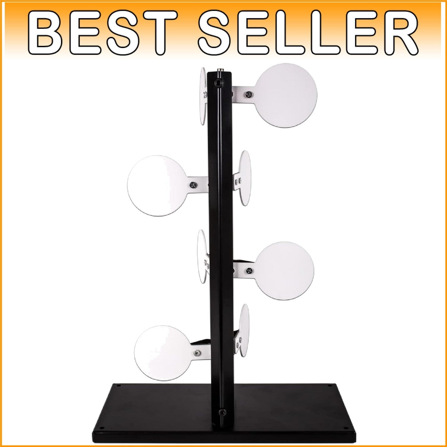 Dueling Tree Airgun Target with 8 Metal Paddles for Enhanced Shooting Practice