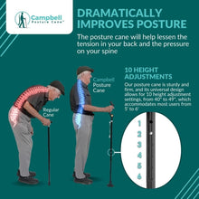 Load image into Gallery viewer, Ergonomic Folding Walking Cane for Seniors - Adjustable Height 40-49 Inches