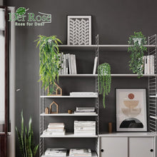 Load image into Gallery viewer, 8Pc Artificial Hanging Plants with White Pots - Perfect for Modern Boho Spaces