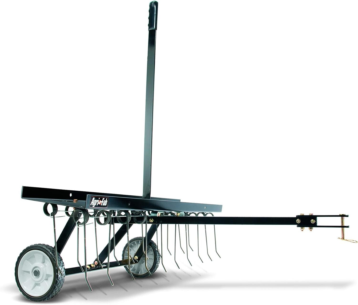 48-Inch Tow Behind Lawn Dethatcher with 24 Heavy-Duty Steel Tines - USA Made