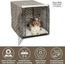 Load image into Gallery viewer, Versatile Dog Crate Cover for Large Breeds - Machine Washable &amp; Lightweight