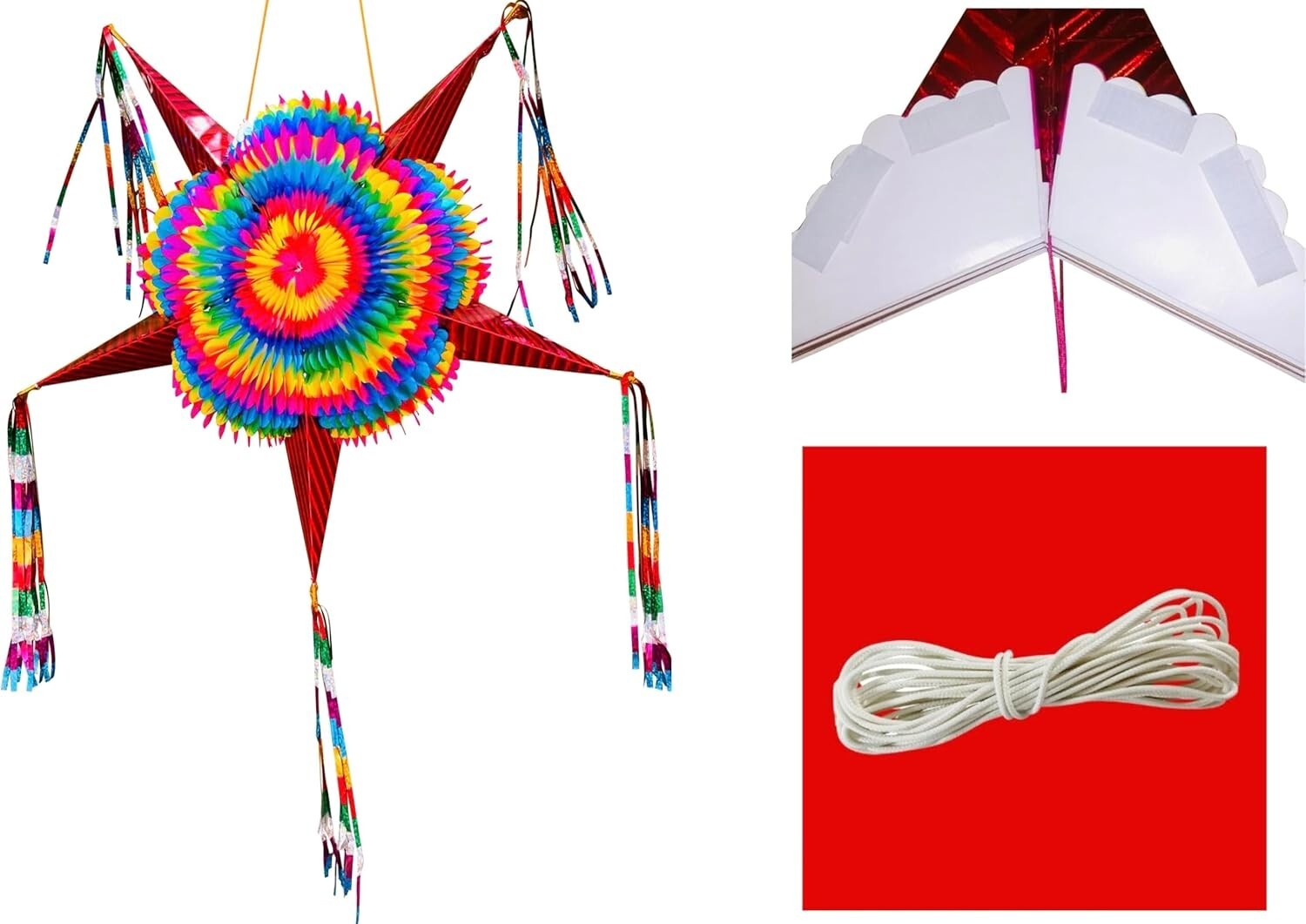 Authentic Handcrafted 32-Inch Piñata for Memorable Fiesta Parties & Birthdays