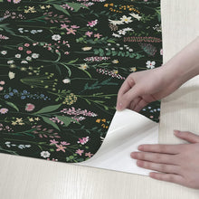 Load image into Gallery viewer, Garden Block Floral Peel and Stick Wallpaper - Easy Install for Modern Decor