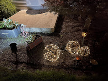 Load image into Gallery viewer, Versatile Collapsible Garden Spheres - Set of 3 Metal Orbs for Outdoor Style