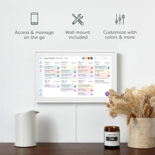 Load image into Gallery viewer, 15" Digital Family Calendar &amp; Interactive Chore Chart with Touchscreen Display
