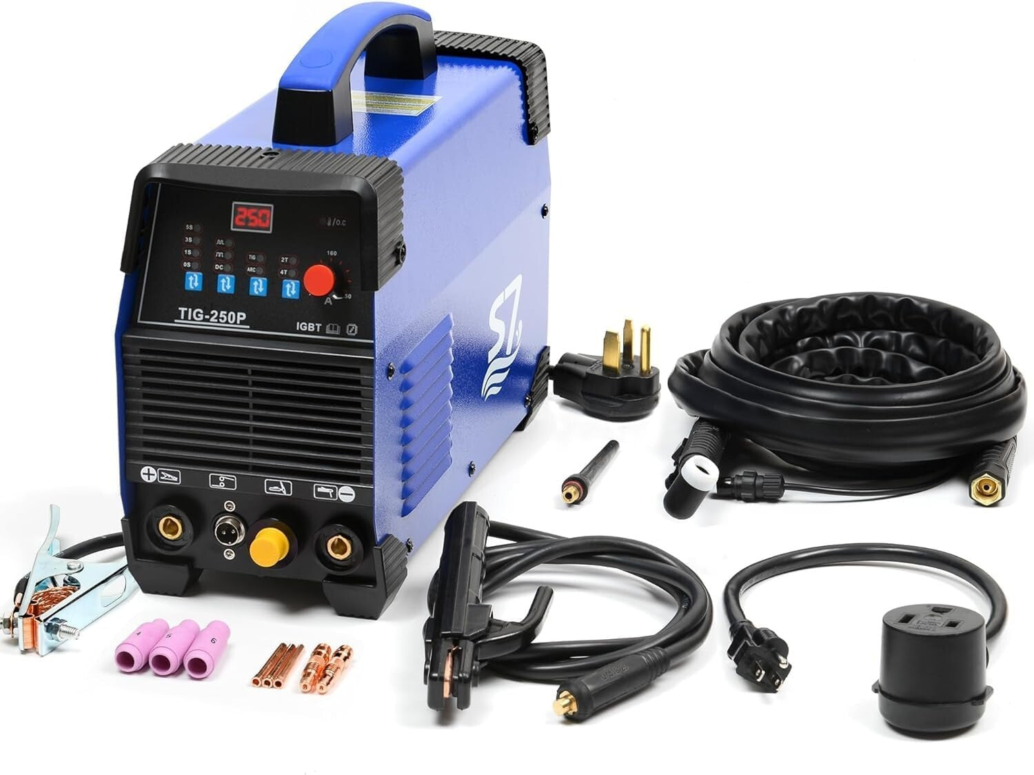 Versatile 3-in-1 TIG Welder for Aluminum, Stainless Steel & More – 110/220V