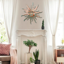 Load image into Gallery viewer, Lightweight 30-Inch Decorative Metal Sun - Easy Install for Indoor &amp; Outdoor Use
