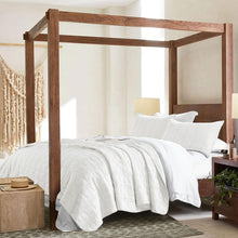 Load image into Gallery viewer, Machine Washable 100% Cotton Twin Quilt Set - Lightweight &amp; Cozy Coverlet