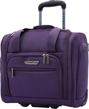 Load image into Gallery viewer, Lightweight 15-Inch Underseater Luggage with USB Charger - Purple Travel Bag
