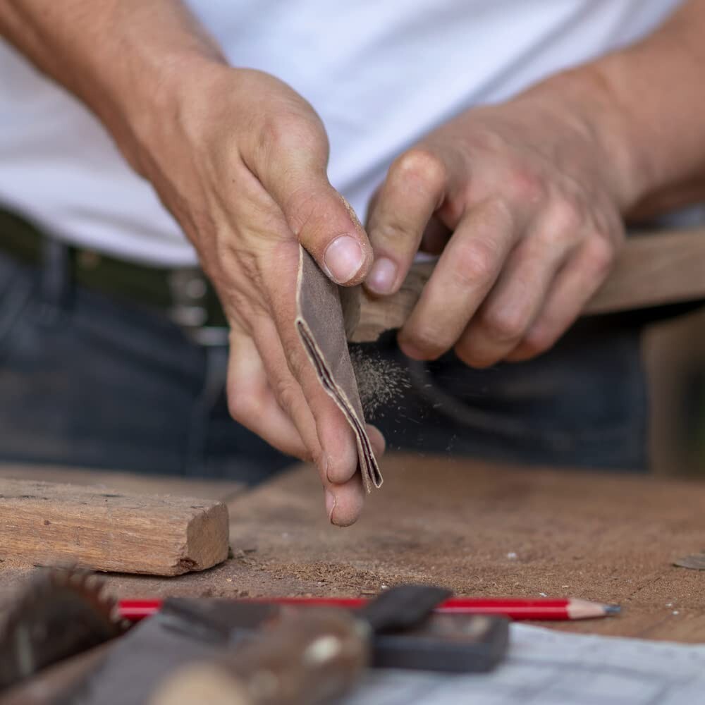 Premium Quality Sandpaper (75 Sheets) for Wood & Metal – Extra Fine Grits