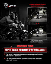 Load image into Gallery viewer, Universal 8MM/10MM Motorcycle Mirrors for Enhanced Visibility - Adjustable 360°