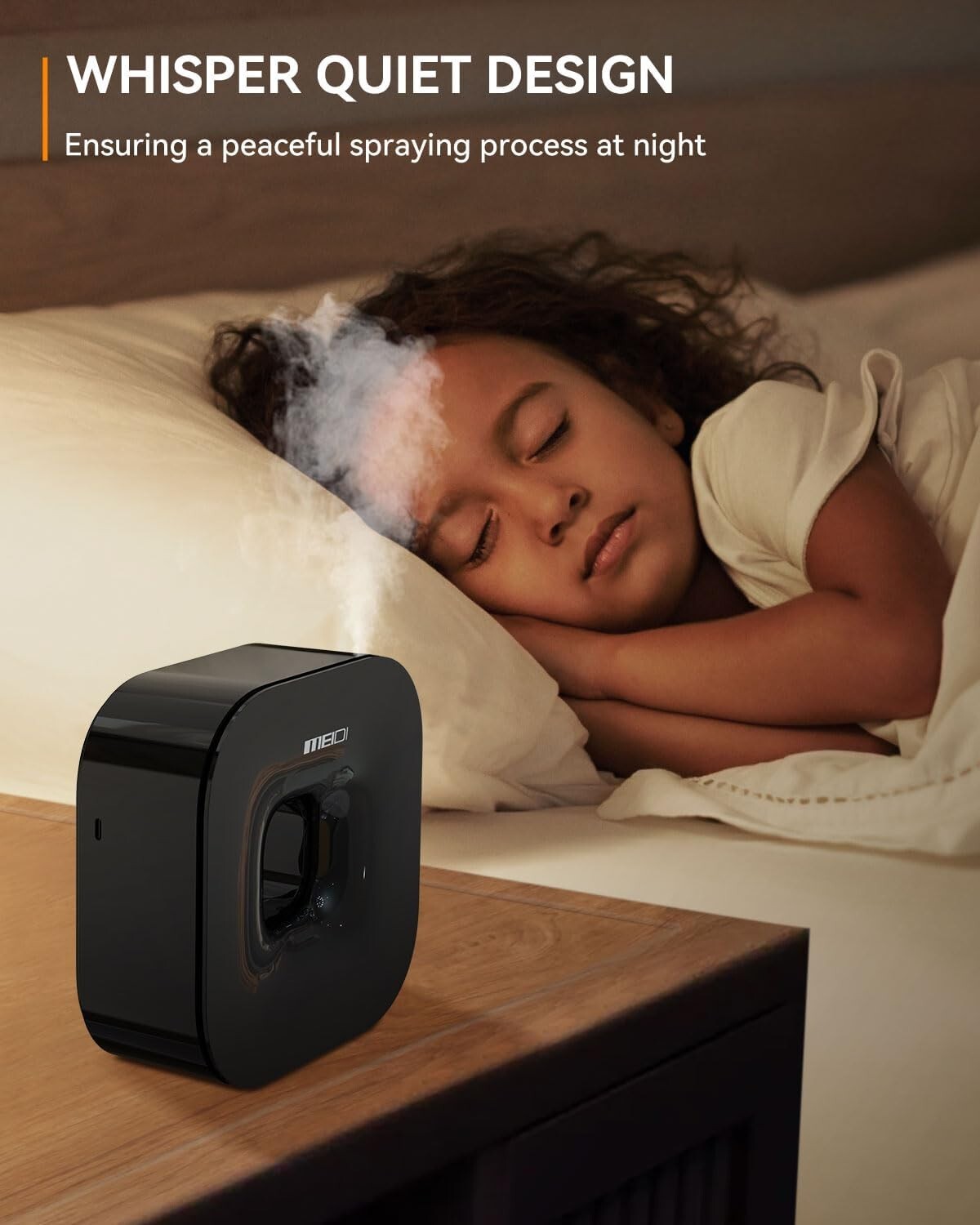 App-Controlled Waterless Diffuser with 3000 Sq Ft Coverage - Modern Elegance