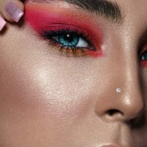 Elegant 14K Gold Nose Ring Studs with 1.5mm Diamond - 20 Gauge Piercing Jewelry