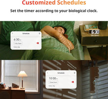 Load image into Gallery viewer, Smart Electric Blinds with Bluetooth Control - Solar Powered, No-Replace Upgrade