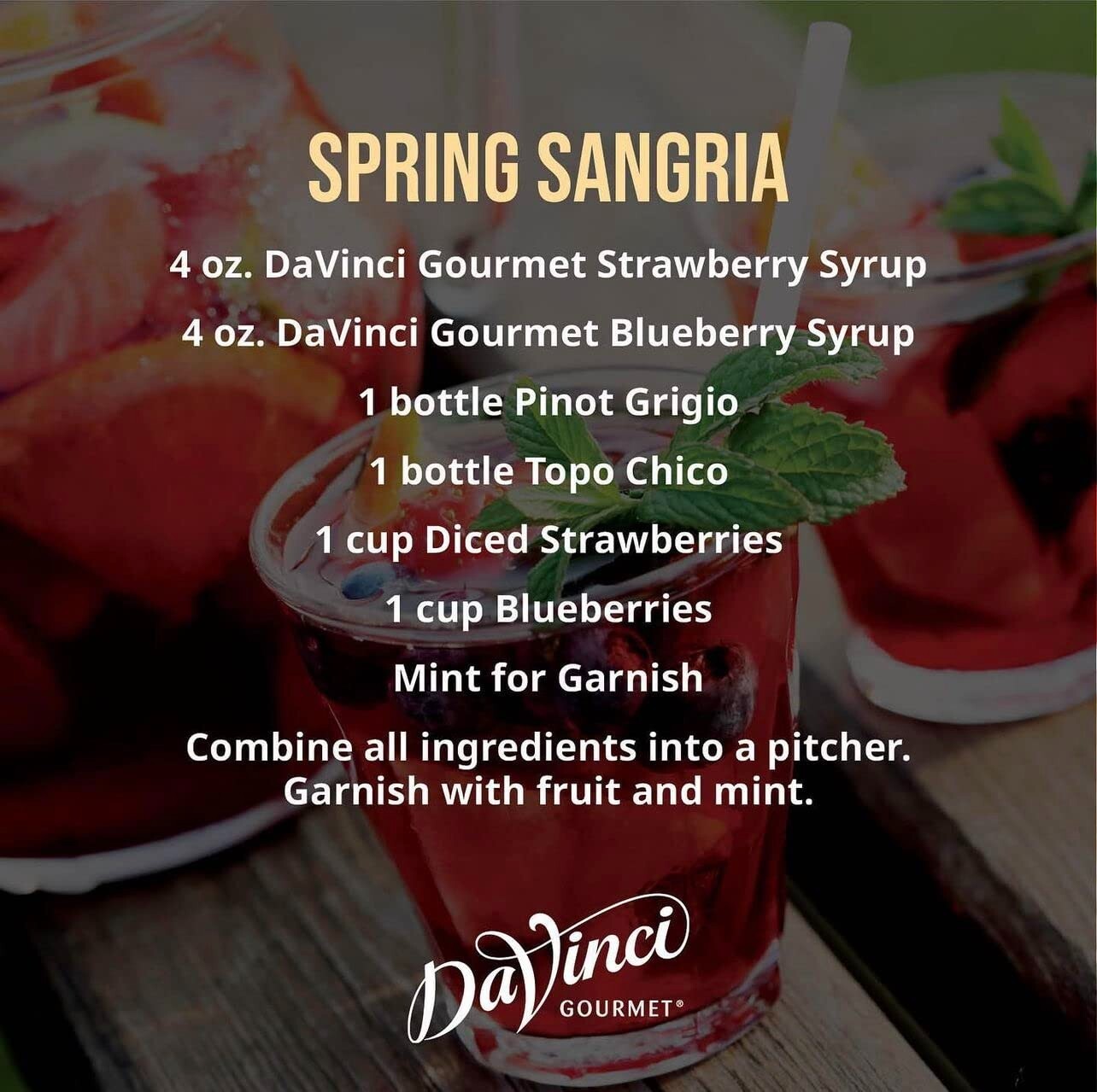 Authentic Blueberry Syrup - 25.4 Fl Oz Bottles (4-Pack) for Drinks & Desserts