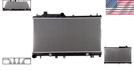 Leak-Tested Lightweight Aluminum Radiator for Subaru Forester & Outback