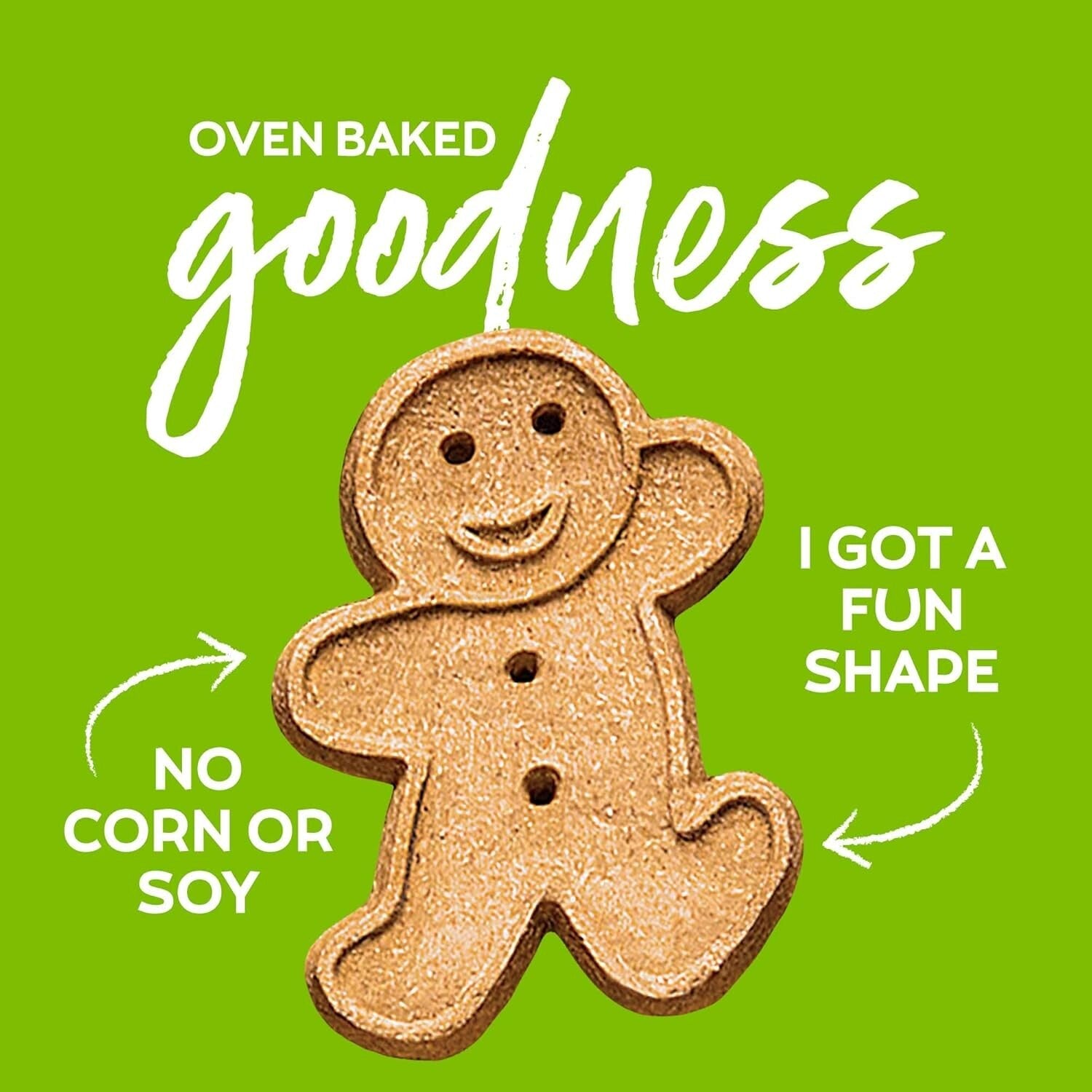 Premium Oven Baked Chicken Dog Treats - 1 lb for All Breeds, Crunchy & Delicious