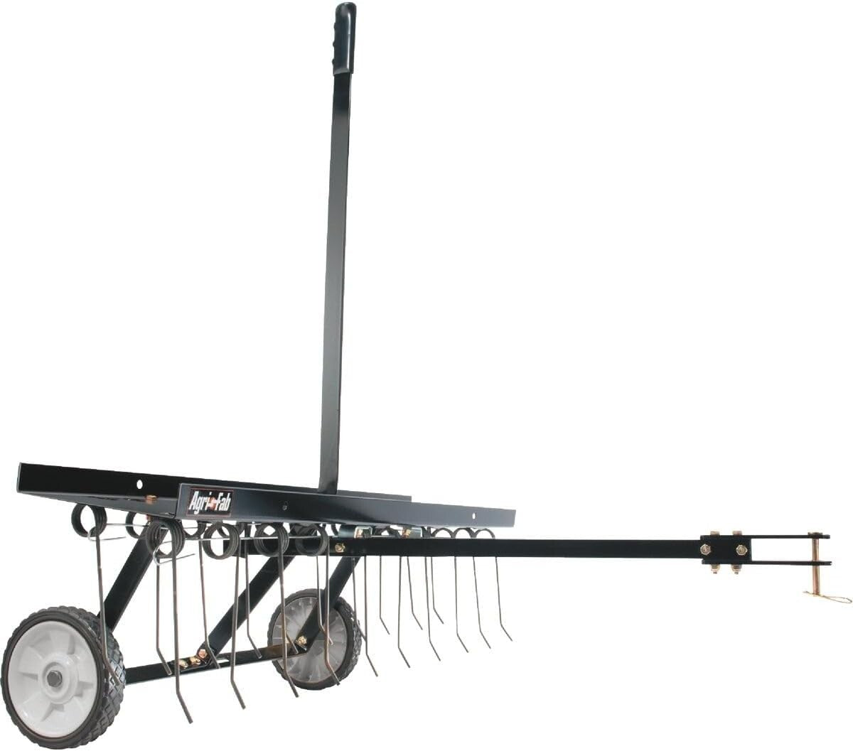 40-Inch Tow Behind Lawn Dethatcher with 20 Rust-Proof Spring Steel Tines