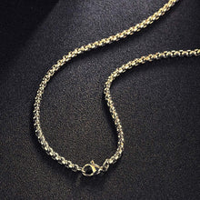 Load image into Gallery viewer, Stylish Sterling Silver Cross Necklace - Perfect Gift for Men, 24 Inch Chain