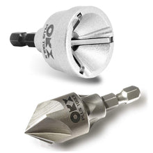 Load image into Gallery viewer, Versatile HSS Deburring Tool Set - Countersink Drill Bits for 1/8" to 3/4"