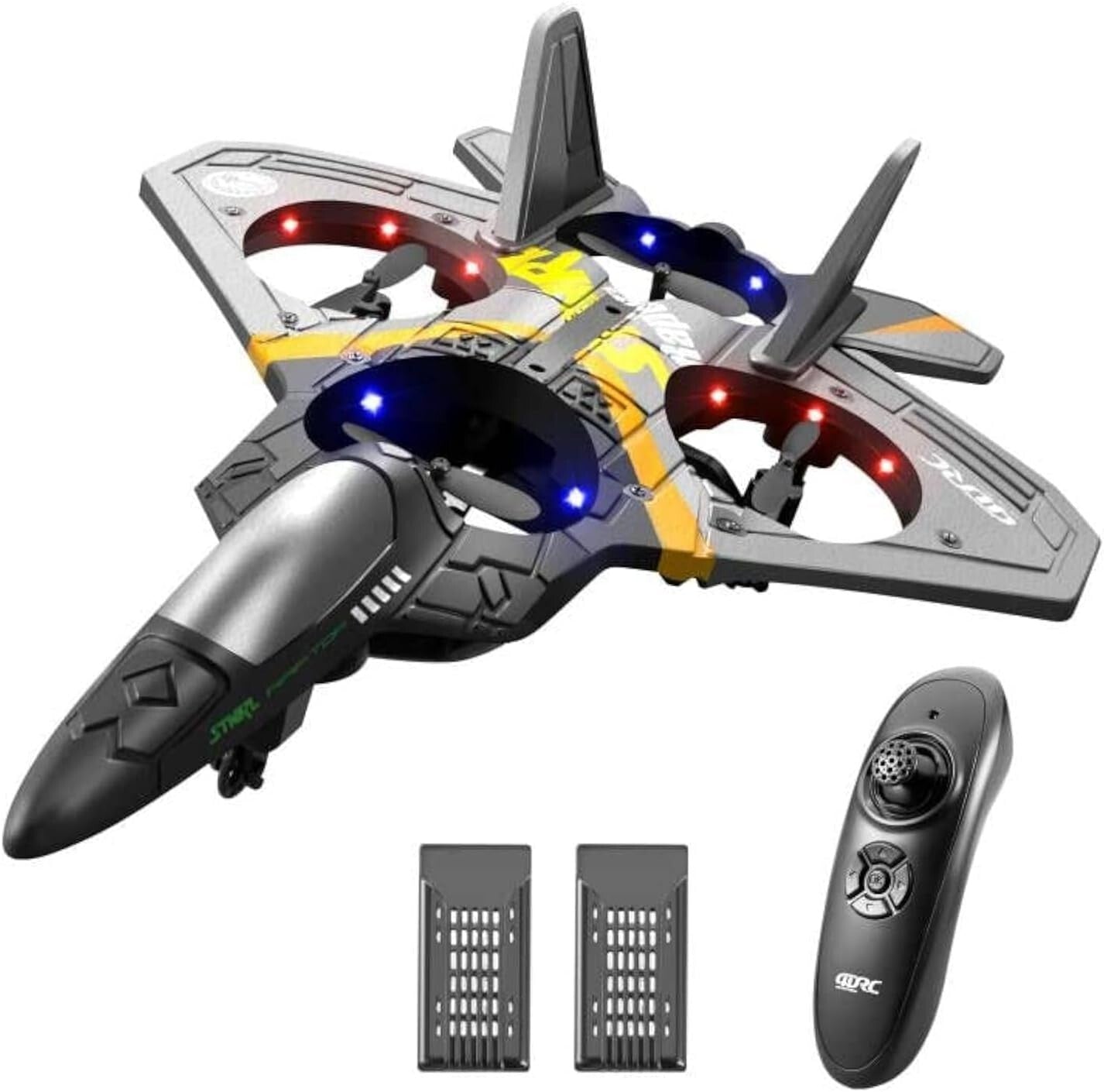 Durable V17 Remote Control Airplane - Aerial Stunts & Easy Controls for All Ages