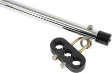 Load image into Gallery viewer, 2 Pack 40" Chrome Pogo Stick with Clamp for Air &amp; Electric Line Management
