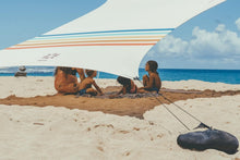 Load image into Gallery viewer, Compact 7ft Tall Beach Tent - Easy Carry &amp; Water Resistant with Cooler Pocket