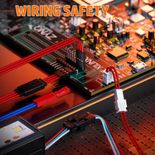 Load image into Gallery viewer, Versatile 4-in-1 Crimping Tool Kit for JST, Dupont &amp; Molex Connectors - 24 Types