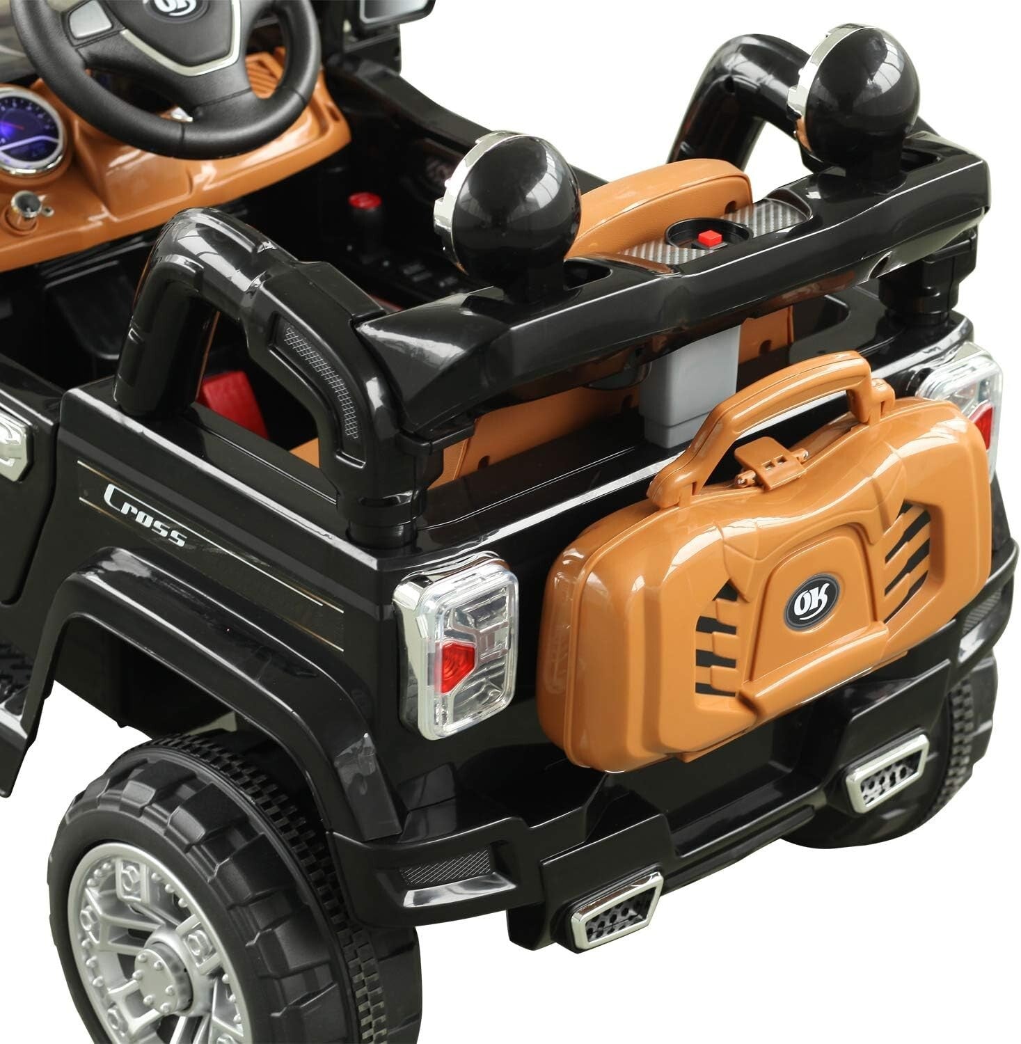 Electric Kids Ride-On Car with MP3, Remote Control, and Safety Seat Belt