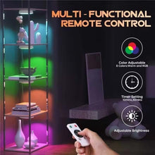 Load image into Gallery viewer, 8 Color Changeable Wireless Motion Sensor Puck Lights - 5 Pack with USB Recharge