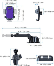 Load image into Gallery viewer, Sturdy Car Phone Holder with Adjustable Arm - Safe, Reliable, and Hands-Free