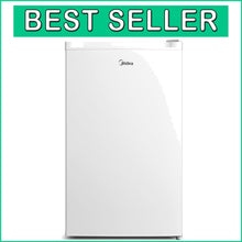 Load image into Gallery viewer, Sleek 3.0 Cu. Ft. Upright Freezer - Stainless Steel Finish, Low Noise Operation