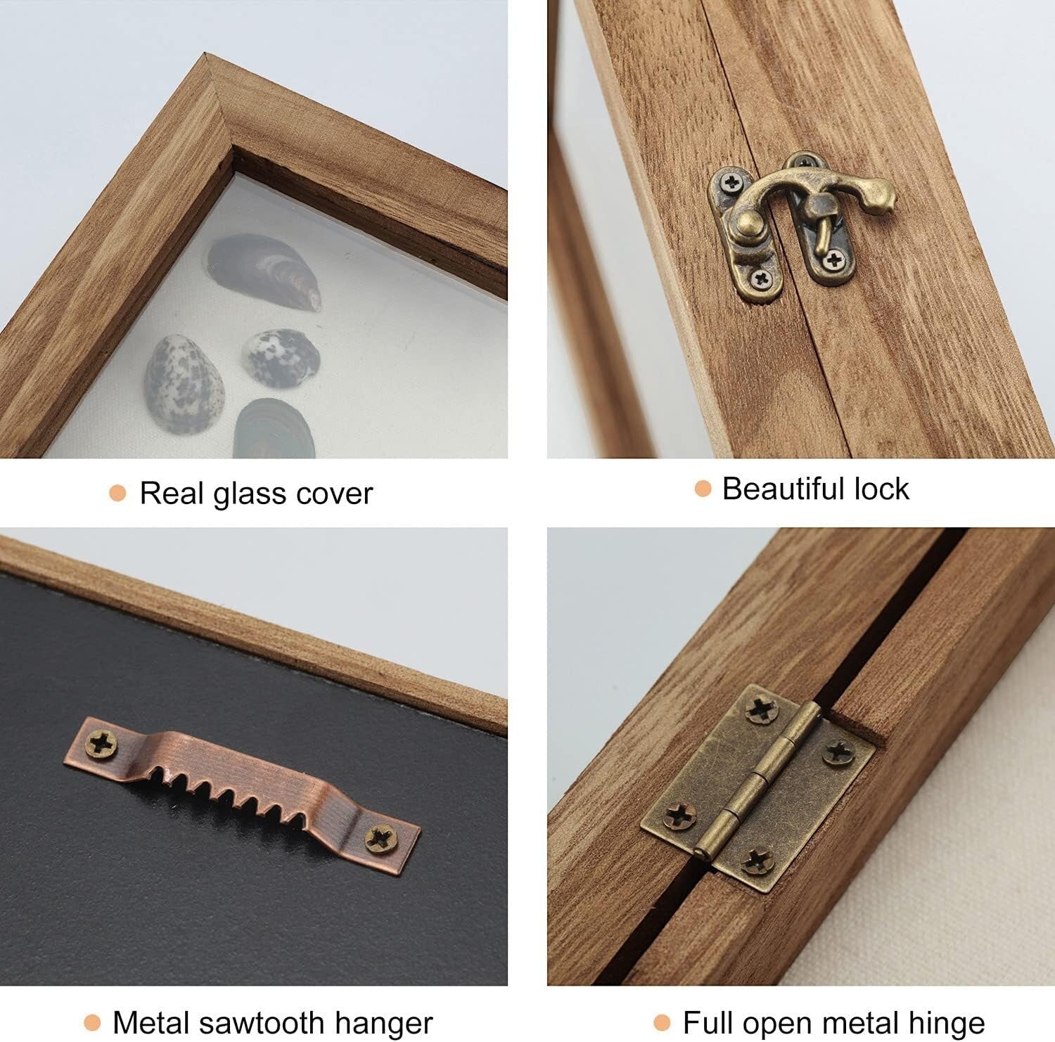 Durable 13 x 16 Shadow Box with Hinged Door - Showcase Your Treasured Keepsakes