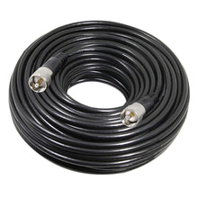 Load image into Gallery viewer, 100 ft RG8X Low Loss Coaxial Cable with UHF PL259 Male Connectors for HAM Radio