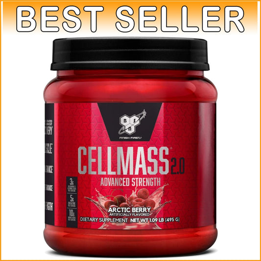 CELLMASS 2.0 Arctic Berry - 25 Servings of Advanced Post-Workout Recovery Powder