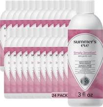 Load image into Gallery viewer, Gynecologist Tested Feminine Wash - Simply Sensitive, 24 Travel Size Bottles