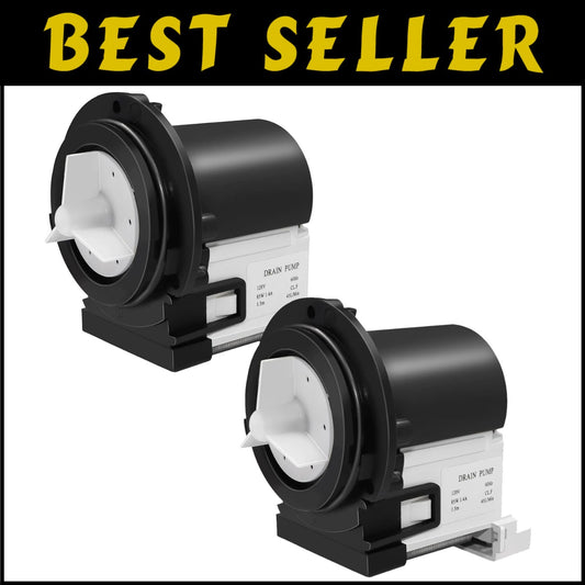 LG & Kenmore Washer Drain Pump Motor - Replaces AP5328388, 4681EA1007G, 45L/min