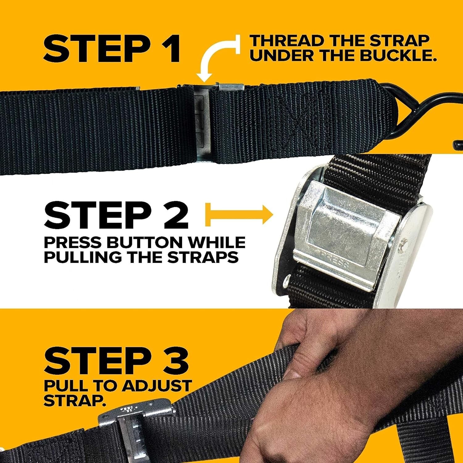 Durable Cargo Net with 10,000 lbs Strength - Perfect for Long Truck Beds 82x50"