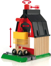 Load image into Gallery viewer, Sustainable Farm Railway Set - 20 Wooden Pieces for Creative Playtime Adventures