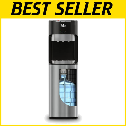 Bottom Loading Water Cooler with 3 Temperatures - Child Safety Lock & LED Alert