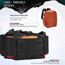 Load image into Gallery viewer, Comfortable Fishing Tackle Backpack with Adjustable Storage &amp; Reflective Strips