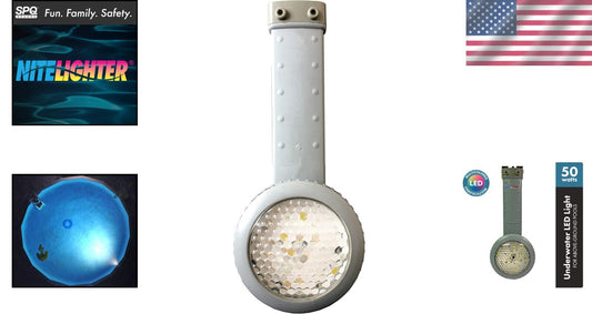 Easy Install Multicolored Pool Light – Create Evening Ambiance Effortlessly