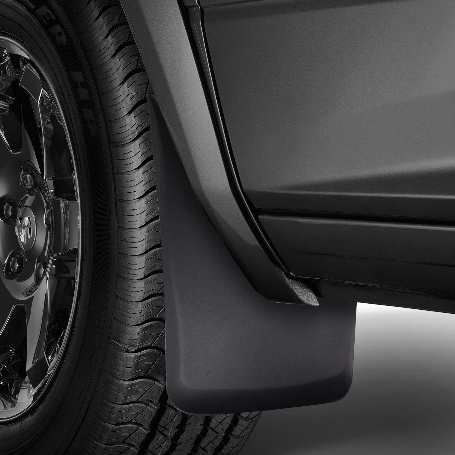 Durable ABS Mud Flaps Splash Guards Set for 2019-2024 Ram 1500 with Flares